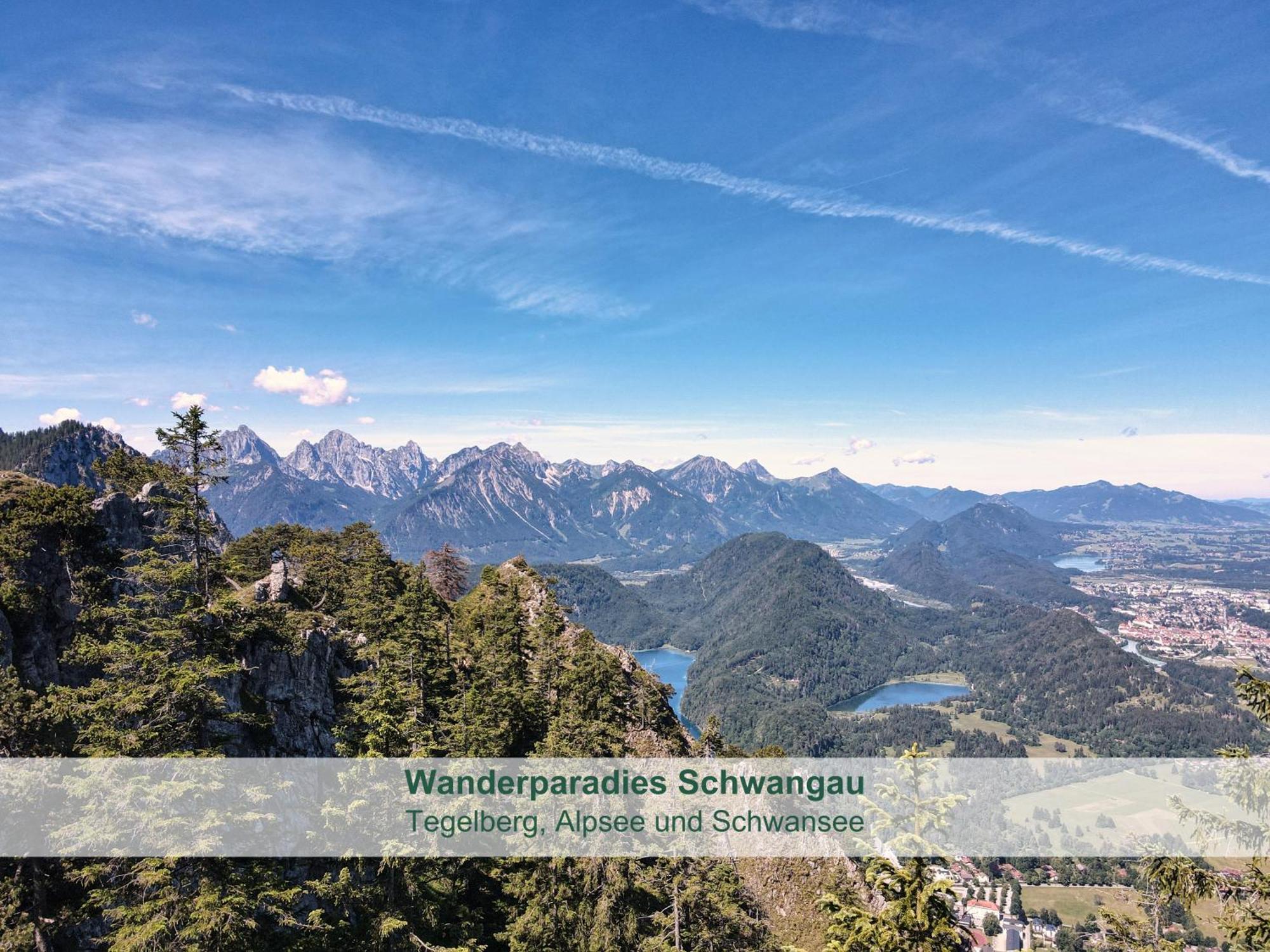 Chalet - Ferienwohnungen - Biohof Stoeger - Panoramasuedbalkon - Grandiose Aussicht Auf See, Berge Und Schloss Neuschwanstein Rieden Exterior photo
